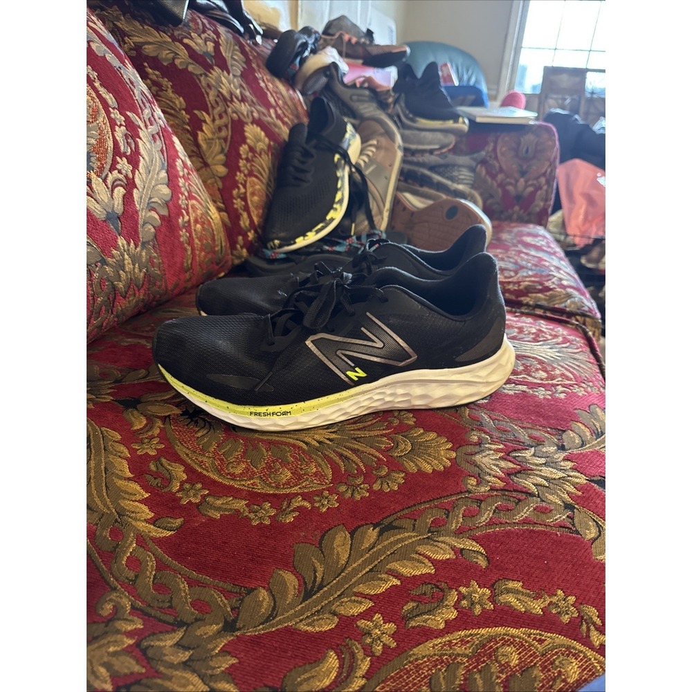 NEW BALANCE Arishi Fresh Foam v4 Running Walking Dark Grey Sneakers Men's 13